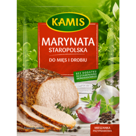 Kamis Marynata Staropolska Do Mięs i Drobiu - Przyprawa Mieszanka 20g